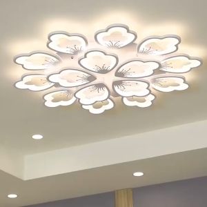 3in1 48W Lampu Plafon Plapon LED Ceiling Rumah Ruang Tamu dengan Remot Kontrol