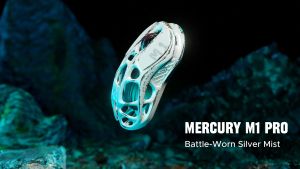 GravaStar Mercury M1 Pro Wireless Gaming Mouse Ergonomic PVC 1K-4K Hz Polling Rate 26000 DPI Heat Dissipation High-precision Optical Sensor
