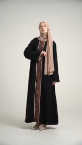 SHABIYAN-631 Gamis Dress Korean Style Motif Terbaru