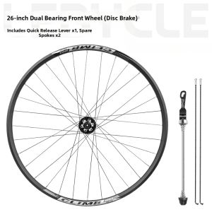 LEBYCLE | Disc Brake Suitable Bicycle Wheel Set 120 Sound Spoke