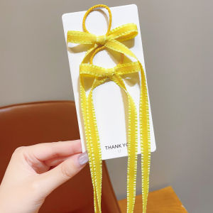 ENEN | Butterfly Bow Ribbon Hair Tie Hair Accessories