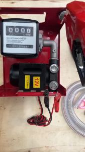 Fullboxset ชุดเติมน้ำมันดีเซล ปั๊มเติมน้ำมัน ครบชุดพร้อมใช้งาน Dc 12v. 550w. มอเตอร์ใหญ่