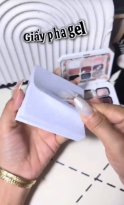 Set 50 tờ giấy pha sơn gel chống thấm dùng để pha màu sơn