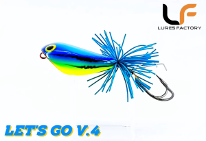 LURESFACTORY - BUFO LETS GO V.4 5cm 11g HARDBODY LURE TOPWATER
