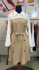 Baju wanita - Acha tunik Atasan wanita lengan panjang