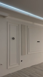 Lis Wall Moulding /Molding Bahan PVC Anti Rayap Anti Air High Quality / Lis Ukiran Dinding