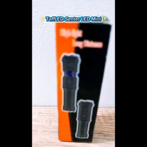 TaffLED Senter LED Mini Rechargable Telescopic Zoom XPE - YT-81020 - Black