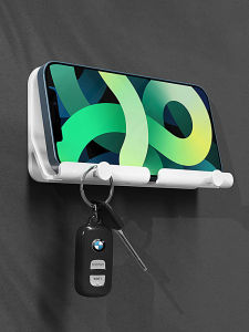 Multifunctional Drill-Free Wall Mount Phone Stand