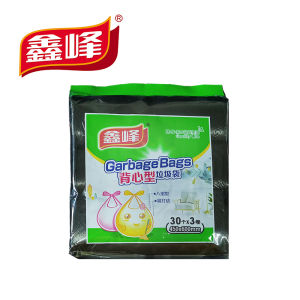 XinFeng Vest Type Trash Bag Office Restaurant Hygiene Cleaning Bag Medium Size 45*60cm Home Dormitory Household Garbage Bag