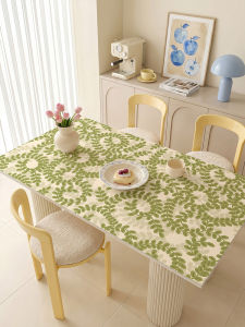 BEIAISI | Waterproof Oilproof No-Wash Elegant Cream Style Table Cover