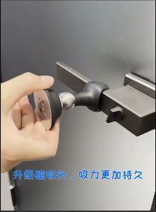 Hisap Pintu Magnetis Keras Bebas Lubang Anti-Tabrakan untuk Kamar Mandi & Rumah Tangga