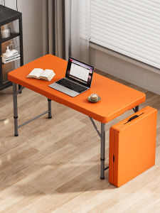 Portable Folding Rectangle Table Simple Modern Home Dining Table Outdoor Stall Small Apartment Eating Table Aluminum Material