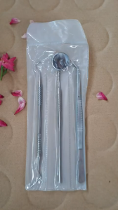 Bộ Khám Nha Khoa 3 Chi Tiết - Thép Không Gỉ