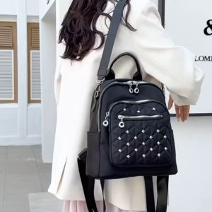 Tas Ransel Wanita Stylish Backpack Fashion Anti Air Tas Wanita Elegan Tas Ransel Kekinian Tas Gendong Wanita Tas Ransel Sekolah Kuliah Kerja