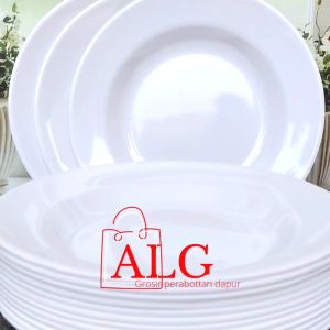 GRATIS SENDOK 1/2LUSIN PIRING MAKAN MELAMINE POLOS TEBAL12 DAN KOKOH SNI GRATIS 1SENDOK