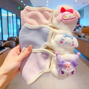 Khăn Trùm Tai Lông Cừu Chống Gió Cho Bé Gái Mùa Đông Chống Gió Giữ Ấm Khăn Trùm Tai Mềm Mại Thoải Mái Dễ Thương Cho Bé Gái