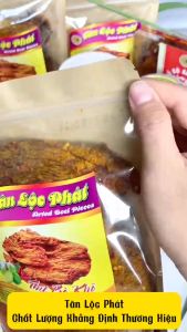 KHÔ BÒ MIẾNG TÂN LỘC PHÁT Thơm Ngon Đậm Vị