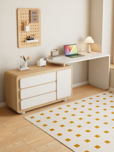 Multipurpose French Style L-Shaped Desk