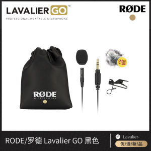 RODE Lavalier GO Wired Lapel Microphone for Wireless Go Ii Professional Recording Microphone Live Broadcast Special Use