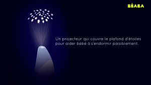 BEABA โคมไฟ ฉายดาว Projector GREY/BLUE