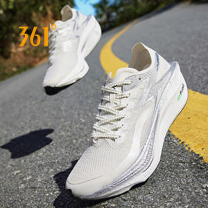 361 Degrees Flame 3 Professional Marathon Full Palm Carbon Plate Racing PB Shock Absorbing Sports Shoes Training Shoes Running Shoes 672412207 / 672432218F