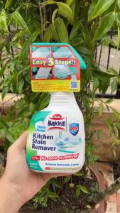 Magiclean Kitchen stain remover foam spray 400ml มาจิคลีน คิทเช่น โฟม สเปรย์ ทำความสะอาด ห้องครัว