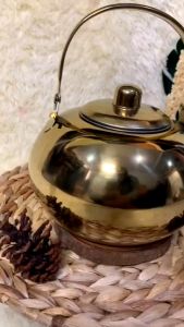 Teko Arabian / Teko Arab KETTLE / souvenir Haji umroh / Golden Arabian