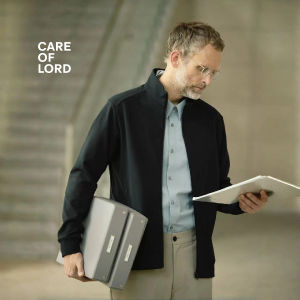 CAREOFLORD Mens Casual Stand Collar Jacket Autumn Outerwear Polyester Fabric Capsule Series Commute Coat 6582 Fashion Urban Style