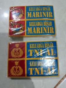 Stiker plat motor ukurn 3x9