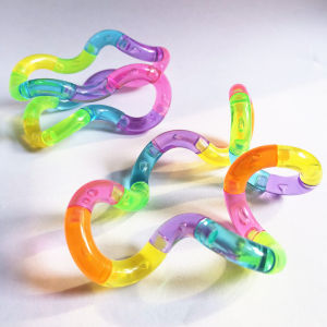 1Pc Tangle Fidget Toy Twisting Sensory Hand-Eye Coordination Toy Anxiety Relief Finger Toy for Kid Adult Fine Motor Skills