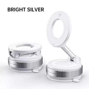 360 ° Giá Đỡ Điện Thoại Trên Ô Tô Có Nam Châm Mạnh Có Thể Điều Chỉnh Được Có Thể Gập Lại Gắn Được Đa Năng Với Lực Hút Chân Không Cho Bàn Làm Việc Trên Ô Tô Phòng Tắm - Màu Đen