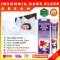 ✨😴 [ COD ] KANYEHB Insomnia Care Cream Relief Pampatulog na Gamot Insomnia Treatment Therapy Sleep Aid Sleep Well Melatonin Capsule For Sleep Anxiety Reliever Adult Sleeping Pills for Fast Asleep Stress Reliever Sleep Patch Insomnia Sleep Aid 😴✨. 