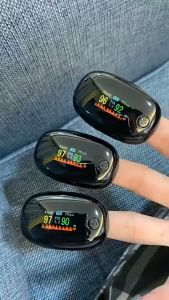 Digital Finger Pulse Oximeter Blood Oxygen Monitor LED  Adults Heart Rate Monitoring