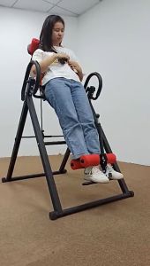 ghế tập dốc ngược kéo giãn cột sống lưng - hỗ chợ giảm đau vùng thắt lưng