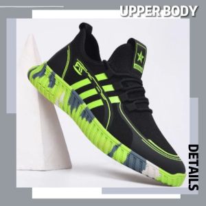 Tsion สุดคุ้มเวอร์ รองเท้าใบผู้ชาย รองเท้าเฟชั่น ตัดกับพื้นรองเท้าลาย คล่องตัวใส่สบาย เสริมสร้างความสวยคุณภาพ