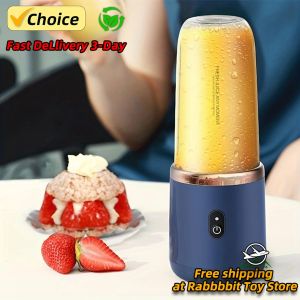 Portable Blender Bottle Electric 6 Blades Multifunction Juice Blender Fresh Juice Smoothie Blender Ice CrushCup Food Processor