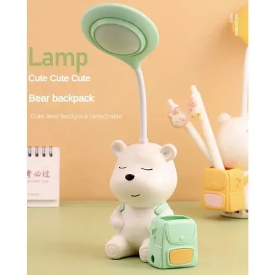 Lampu Meja Belajar Beruang Bear - Lampu Tidur Lucu LED - Lampu Belajar - Lampu Multifungsi - Lampu Meja Anak Anak T-512