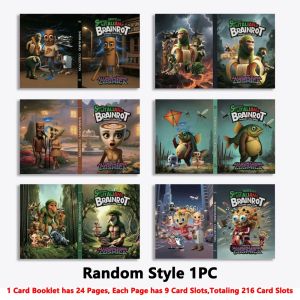 9 Pocket Trading Gaming Card Sleeves Storage Durable Album Binder for Italian Brainrot Card Collection Holders Idol Photo Albums