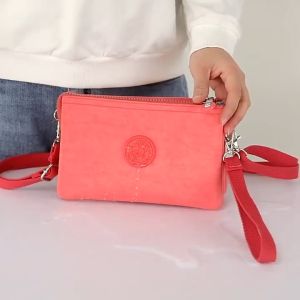 Sl101 - Tas Selempang Wanita Sling Bag Pouch Nylon Multifungsi Import