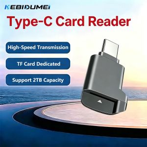 Kebidumei | Kebidumei TF Memory Card Reader Type C To TF Card Adapter High Speed 5Gbps Trasnsfer Support 2TB Capacity Suitable for Phone PC
