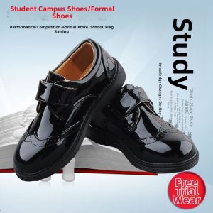 Elegant Lace-up Boys Dress Shoes