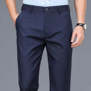 Mens Classic Fit Stretch Golf Dress Work Pants All-Day Comfort Performance Trousers for Business Party Wedding& Travel