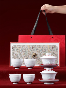 JINGDEZHEN | High-End Elegant Gift Teaware Set