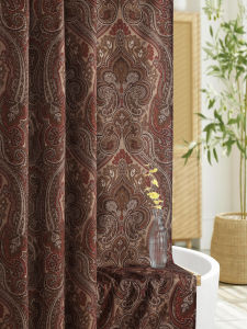 DAISHI | Vintage European Style Waterproof Mildew Resistant Thick Bath Curtain