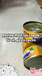 Pate lon Lapaw cho mèo 85g – 6 Vị từ cá gà và rau củ