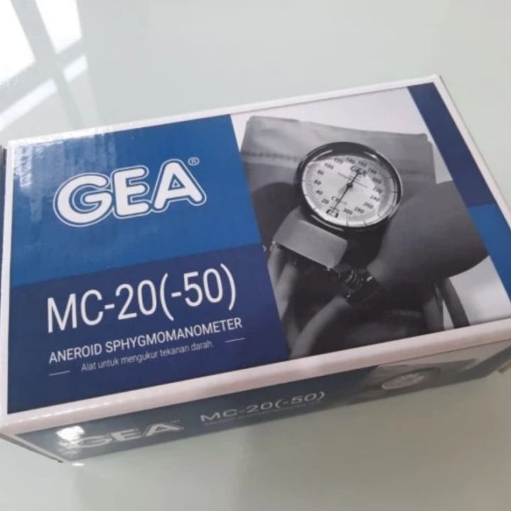Tensimeter Aneroid Manual Standar GEA MC-20(50) Grey/Black/Navy