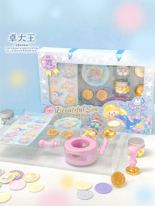 Hộp Quà Tặng Dấu Ấn Zuo Da Wang Azul Fire Seal Kit Bộ Dụng Cụ Mới Cho Người Mới Bắt Đầu Quà Tặng Văn Phòng Phẩm Văn Hóa