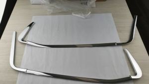 J126S06 CHROME DOOR GARNISH SET MITSUBISHI CANTER FB511 FE639 FE647 FUSO 1 PAIR 2PCS
