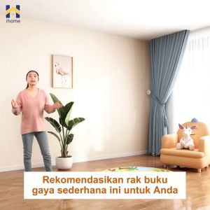 BMZAR Rak Buku Rak Buku Susun 6 Rak Buku Anak Lemari Buku Rak Kayu Rak Buku Minimalis