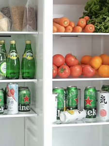 Kitchen Drawer Refrigerator with Food-Grade for Egg and More - Transparent Organizer